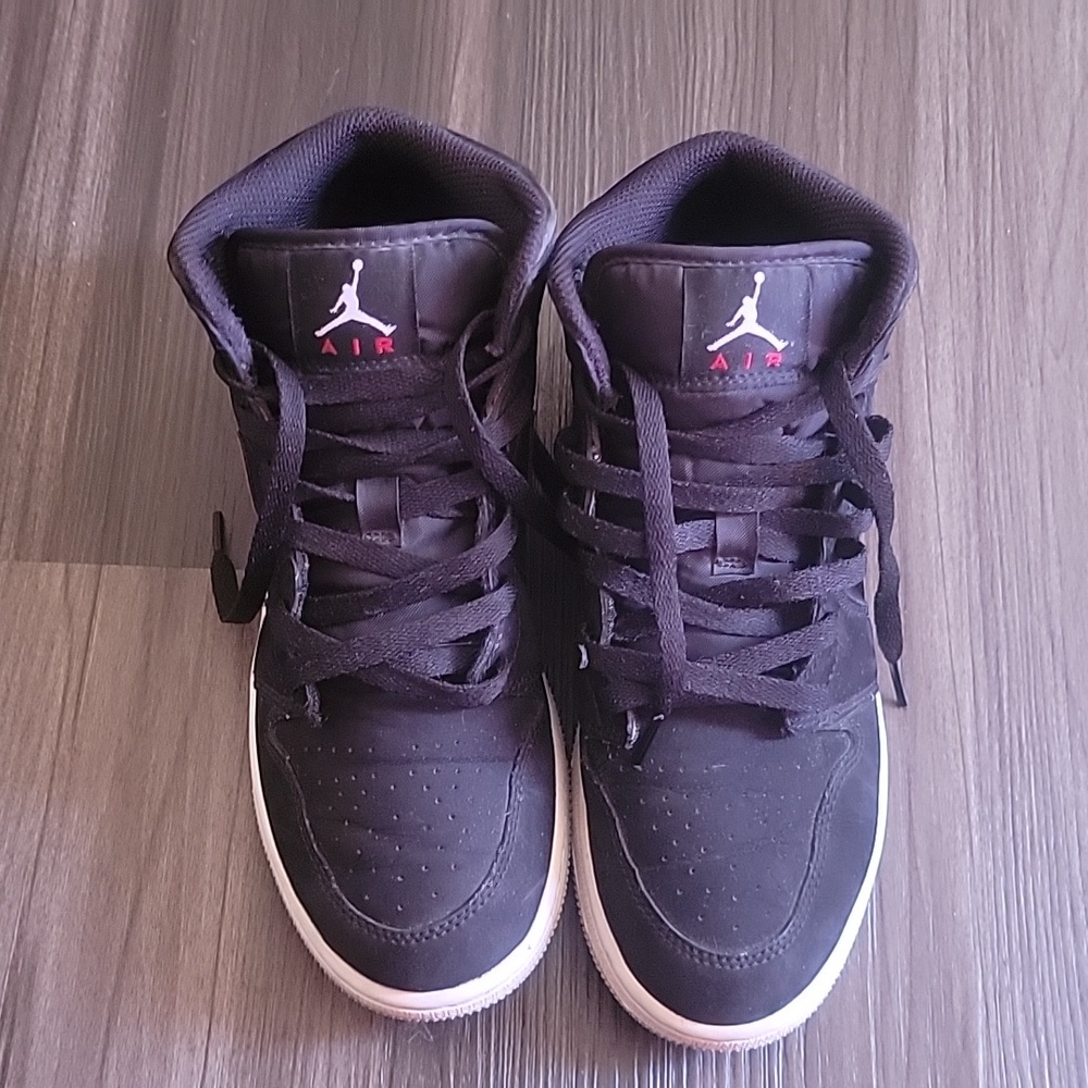 AIR JORDAN 1 MID 'MULTICOLOR SWOOSH BLACK'